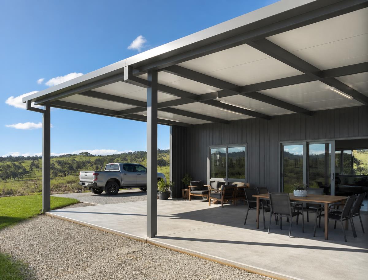 Vergola louvred roofs
